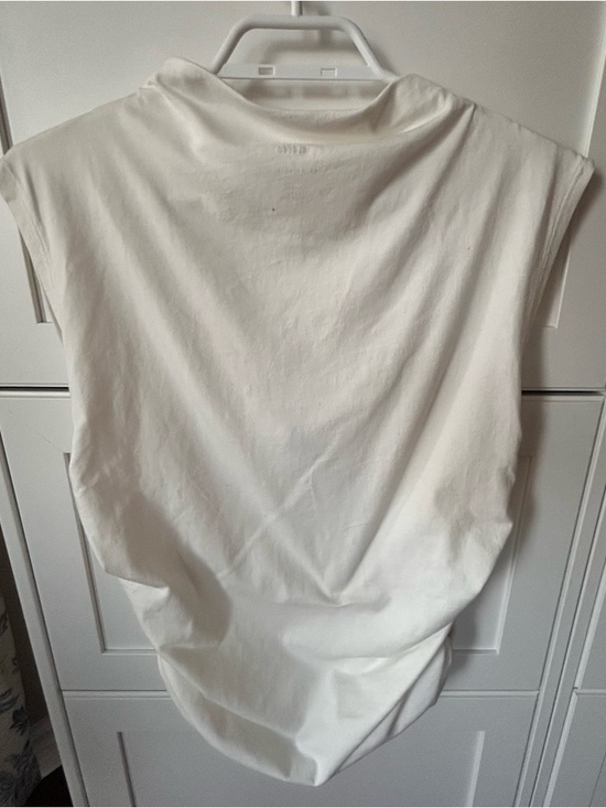 Maeve by Anthropologie Cream High-Neck Shell Tank - Picture 2 of 6
